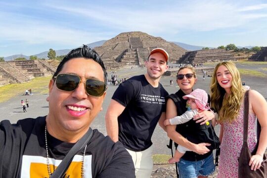 Private Tour, Great Experience, CDMX to Teotihuacan Pyramids