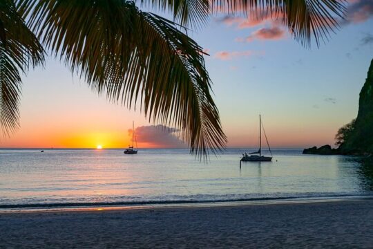 Private Tour Saint Lucia Beachfront Sunset