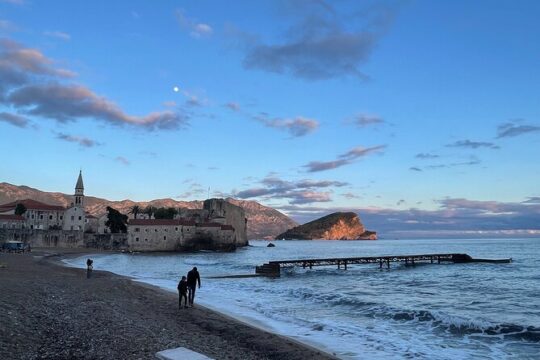 Port of Bar private tour- Budva old town and St. Stefan viewpoint