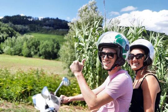 Florence Vespa Tour as a Passenger