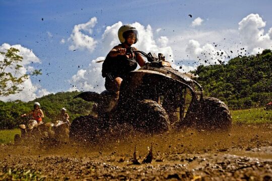 Private White River Rafting and ATV Tour from Ocho Rios