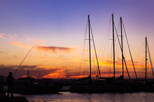 Sunset Ortigia boat tour with drink included