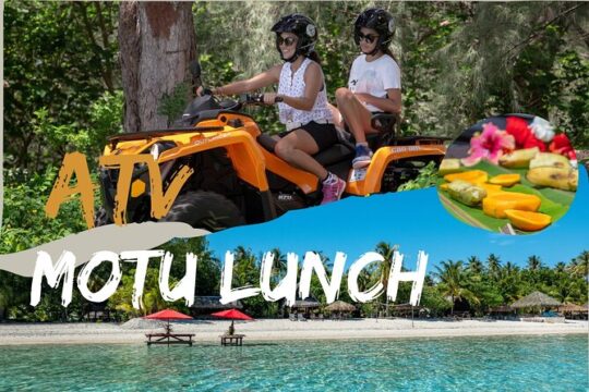 Full Day Combo Bora Bora ATV & Motu Pass Tour with Buffet