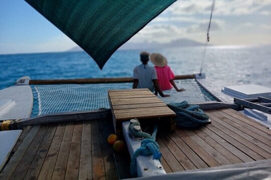 Private sunset excursion to the Sailing Lagoon of Tahiti
