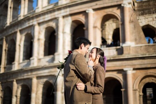 Private Walking Photoshoot in Rome with a Personal Photographer