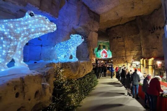 Paris to Valkenburg NL Cave Christmas Market Daytrip