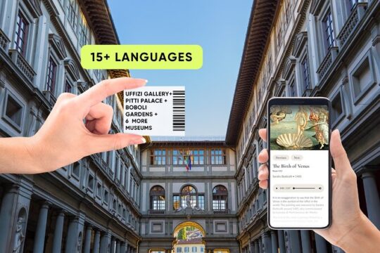 Florence Uffizi Priority Ticket with Audio Guide App