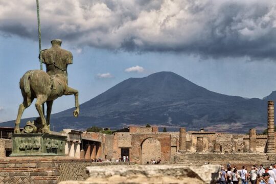 Pompeii and Naples Tour by High-Speed Train