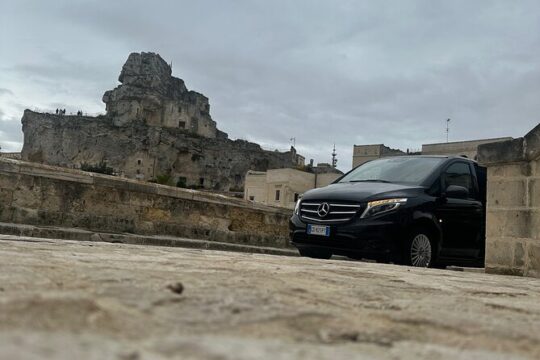 Panoramic and relaxing tour by Minivan: Stones and Murgia
