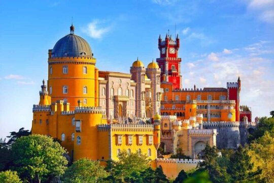 Sintra, Pena, Regaleira , and Cascais Guided Day Tour from Lisbon