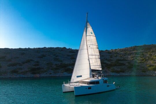 Chania Sunset Catamaran Cruise from Souda Port