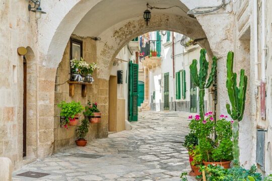 Private Tour of Alberobello, Monopoli and Polignano from Bari