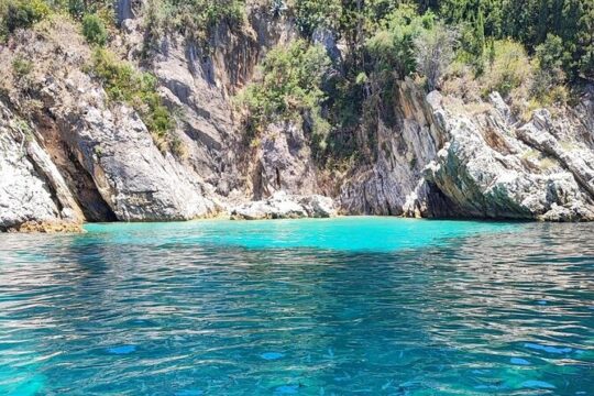 Private Sailing Cruise to the Caves of the Corfu North East Coast