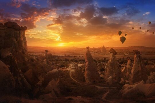 Istanbul to Cappadocia By Plane 2 Days 1 Night
