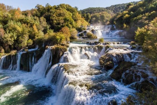 Private tour Krka Waterfalls: Wine & Food tasting