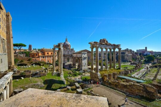 Roman Forum, Palantine Hill and Domus Tiberiana Exclusive tour