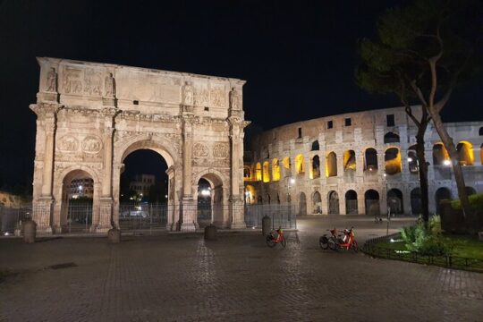 Colosseum and Ancient Rome by Night Guided Walking Tour