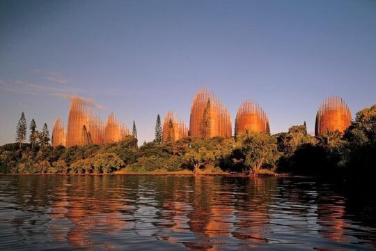 Country Tour included Tjibaou Cultural Center and La Conception Church