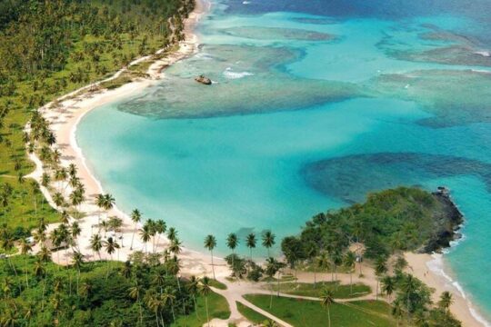 Rincon Beach and Cayo Levantado from Punta Cana