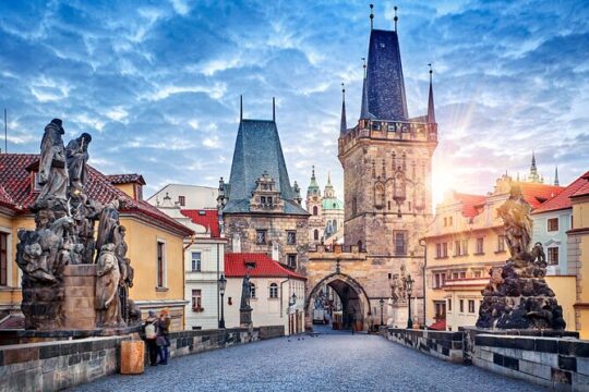Bike Tour of Prague Old Town, Top Attractions and Nature