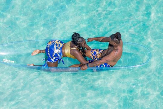 Couples Clear Kayak Photoshoot In Montego Bay