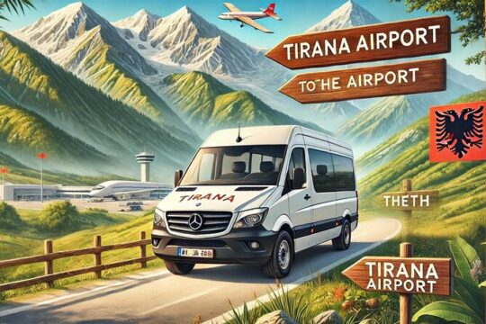 Tirana and Tirana Airport to Theth Bus Transfer