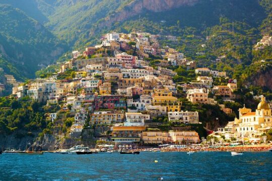 Amalfi Coast, Positano and Amalfi By Boat and Train from Rome