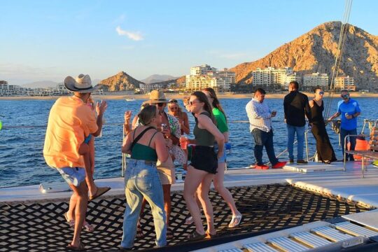 Cabo San Lucas Whale Watching Catamaran with Unlimited Drinks