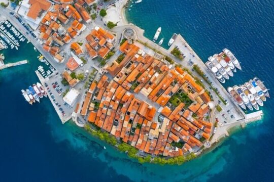 Korcula Private Day Trip from Dubrovnik in Mercedes Vehicles