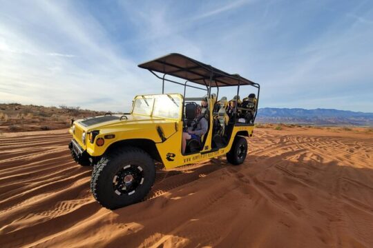 Sand Hollow Hummer Tour Sand Dune Racing and Rock Crawling