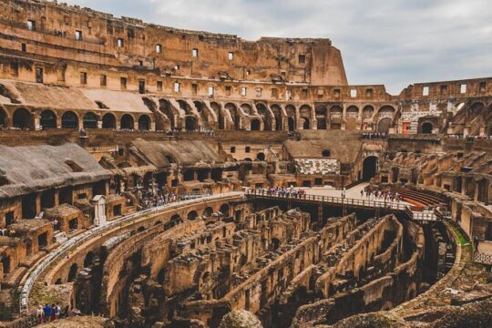 Private Colosseum and Gladiators Arena with Gelato Tour