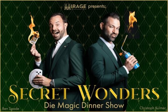 Secret Wonders Magic Dinner Show Ticket in Vienna