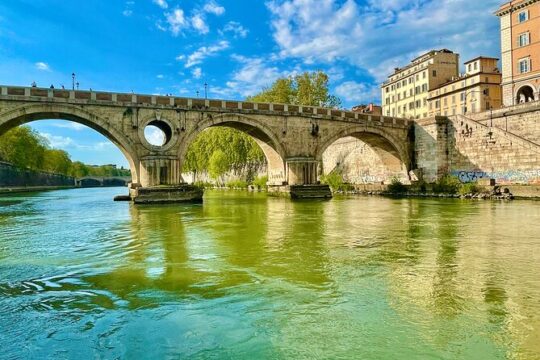 Rome Tiber RiverBoat Ride and Undergrounds Catacombs Guided Tour