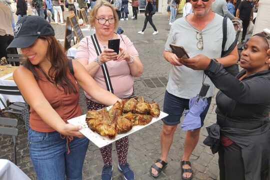 Eat and Visit Rome City Street Food Tour with Local Expert