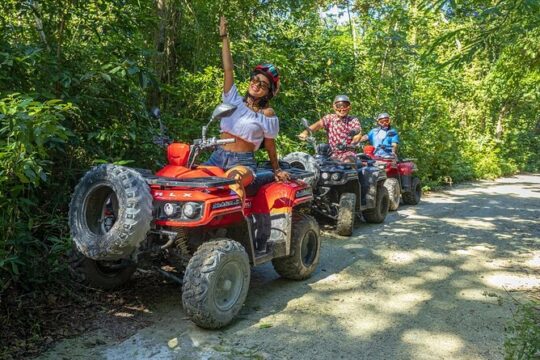 ATV Ride Discover the Jade Cavern and Drive Through The Jungle