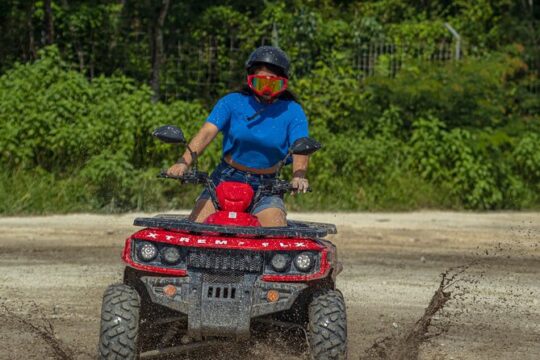 ATV Jungle discovering the wild Jade Cavern and Mayan Village