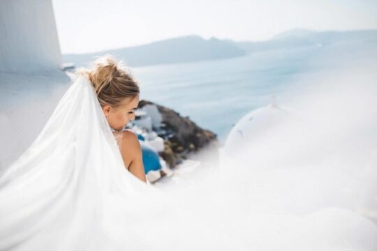 Santorini Wedding Proposal Opal Package
