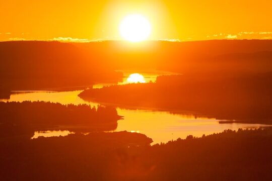 Arctic Wilderness Hike from Rovaniemi Midnight sun & Sunset