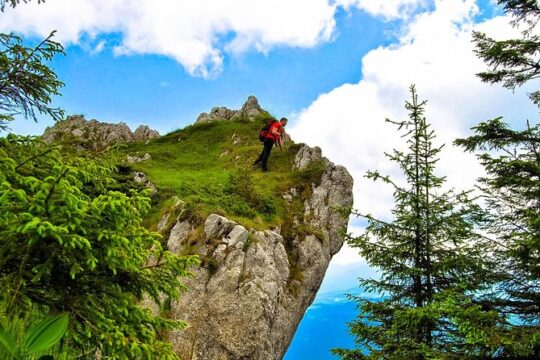 Private Day Trek in 7 Stairs Canyon and Piatra Mare Mountains