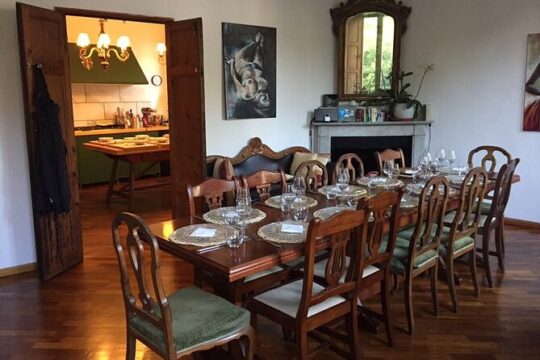 Wine and Dine Cooking Show in Florence with Wine Pairings