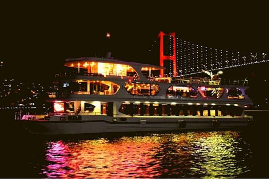 Istanbul Boshphorus Cruise Dinner with Dancing Show