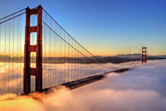 Private Bus Tour in San Francisco City (Host up to 60 Passengers)