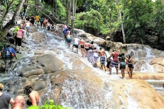 Blue Hole and Dunn's River Falls from Ocho Rios