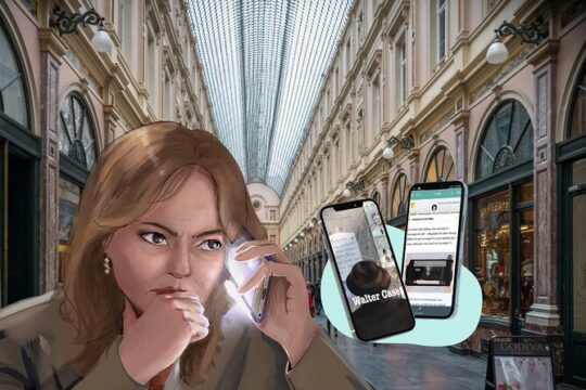 Discover Brussels while playing! Escape game - The Walter case