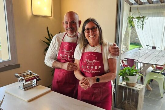 Pasta and Vegetarian Sauces Cooking Class with Lunch or Dinner