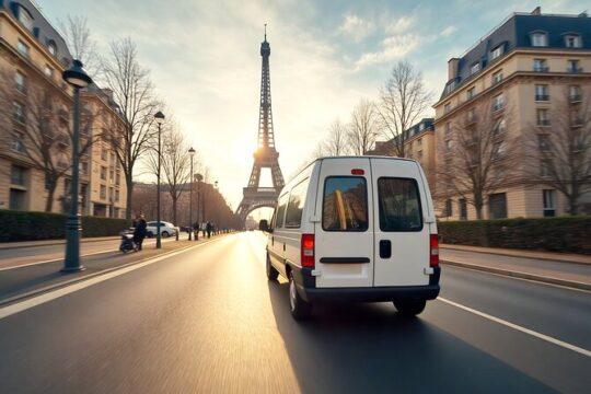 Explore Paris in a Vintage Van