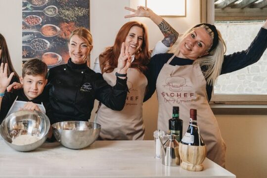Fresh Pasta and Sauces with Tiramisu Class