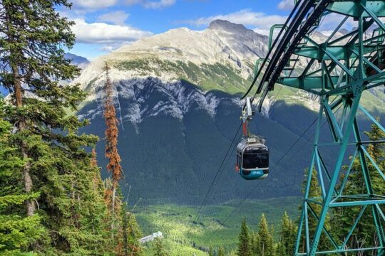 Day Tour to Banff Gondola Hot Springs Johnston Canyon Hiking