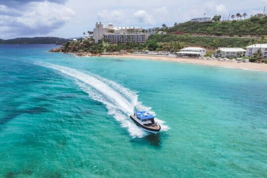 Round Trip Water Taxi from Ritz Carlton STT to Cruz Bay STJ