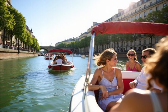 Drive Your Own Boat in Paris Without License